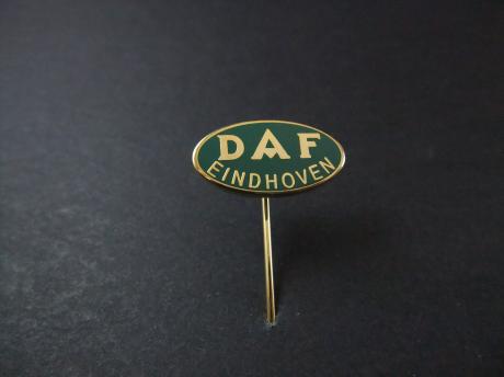 DAF ( Van Doorne Aanhangwagen Fabriek) ,Eindhoven, logo groen goudkleur